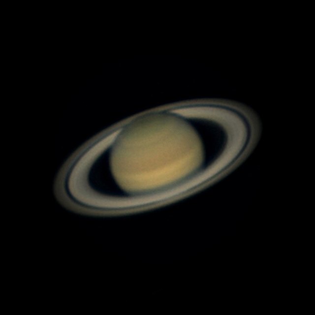 The planet Saturn